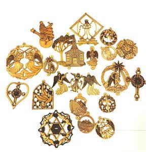 NATIVITY NOAHS ARK DOVE ANGEL STAR CROSS WREATH CH